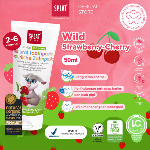 SPLAT Kids Strawberry Cherry - gambar 1